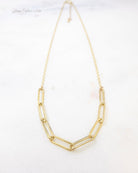 14k Gold Fill Paperclip Chain Necklace