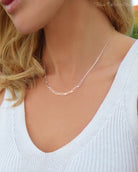 Sterling Silver Paperclip Chain Necklace