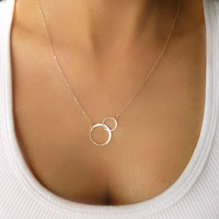 Infinite Love Infinity Necklace For Women On Message Card